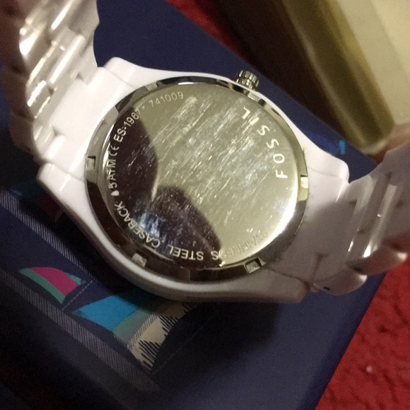 Fossil White Watch main image 6
